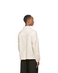 Second/Layer Off White Wide Body Jacket