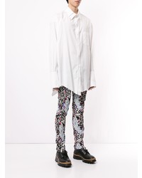 Sulvam Oversized Asymmetric Shirt