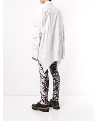 Sulvam Oversized Asymmetric Shirt