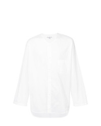 Yohji Yamamoto Oversized Collarless Shirt