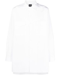 Yohji Yamamoto Oversized Cotton Utility Shirt