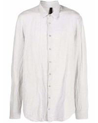 Poème Bohémien Oversized Crinkled Buttoned Shirt