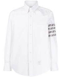 Thom Browne Oxford 4 Bar Buttoned Shirt