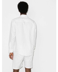 Sulvam Oxford Cotton Jacquard Shirt