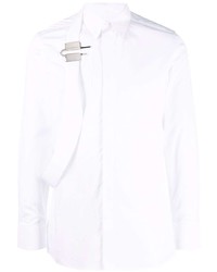 Givenchy Padlock Detail Cotton Shirt