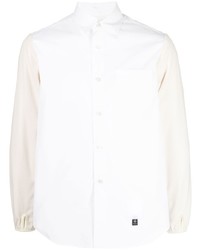 Fumito Ganryu Panelled Button Up Shirt
