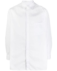 Yohji Yamamoto Patch Pocket Cotton Shirt