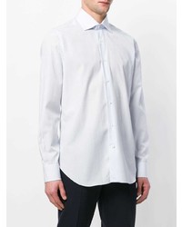 Barba Pin Stripe Fitted Shirt