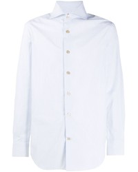 Kiton Pinstripe Cotton Shirt