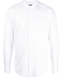 Moschino Pintuck Detail Long Sleeve Shirt
