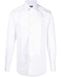 Tom Ford Pintuck Long Sleeve Shirt
