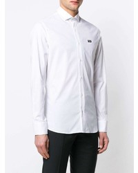 Philipp Plein Plain Button Shirt