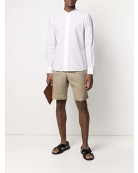 Mazzarelli Plain Cotton Shirt