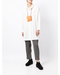 Homme Plissé Issey Miyake Plain Long Sleeve Shirt