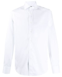 Canali Plain Long Sleeve Shirt