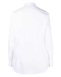 Tintoria Mattei Pleat Detail Cotton Shirt