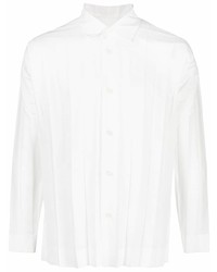 Homme Plissé Issey Miyake Pleated Cotton Shirt