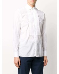 Tagliatore Pleated Long Sleeve Shirt