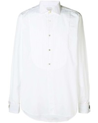 Paul Smith Pleated Long Sleeve Shirt
