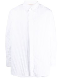Valentino Garavani Pleated Long Sleeve Shirt