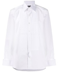Tom Ford Pliss Embellished Buttoned Shirt