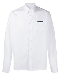 Prada Pocket Logo Buttoned Shirt