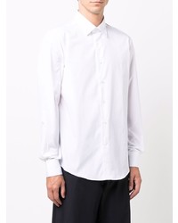 Lanvin Point Collar Cotton Poplin Shirt