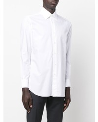 Brioni Pointed Collar Button Up Shirt