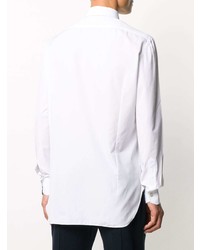 Kiton Pointed Collar Cotton Shirt