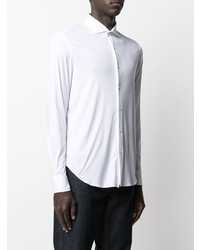 Loro Piana Pointed Collar Cotton Shirt