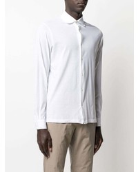 Dell'oglio Pointed Collar Cotton Shirt