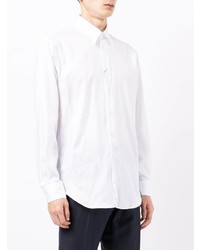 Giorgio Armani Pointed Collar Cotton Shirt