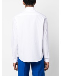 CANAKU Pointed Collar Cotton Shirt