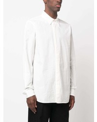 Forme D'expression Pointed Collar Cotton Shirt
