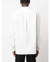 Forme D'expression Pointed Collar Cotton Shirt