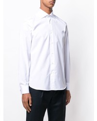 Canali Pointed Collar Shirt