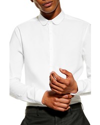 Topman Premium Slim Fit Dobby Shirt
