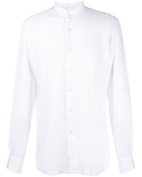 PENINSULA SWIMWEA R Plain Band Collar Shirt