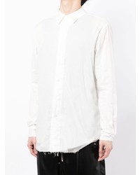 Forme D'expression Raw Edge Button Up Shirt