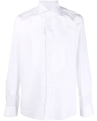 Tagliatore Regent Long Sleeve White Shirt