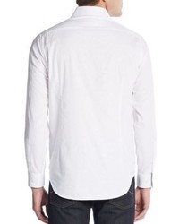 Report Collection Regular Fit Contrast Cuff Sportshirt