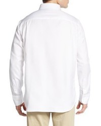 Emporio Armani Regular Fit Solid Cotton Sportshirt