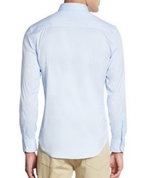 Emporio Armani Regular Fit Stretch Cotton Sportshirt