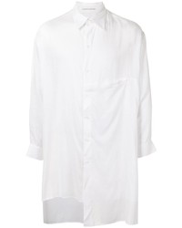 Yohji Yamamoto Semi Sheer Asymmetric Shirt