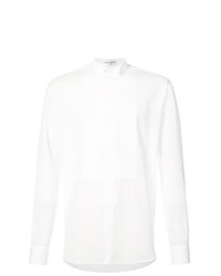 Saint Laurent Semi Sheer Ribbed Plastron Shirt