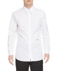 Givenchy Signature Logo Contemporary Fit Button Up Shirt