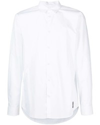 Armani Exchange Slim Cut Logo Patch Shirt