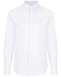 Armani Exchange Slim Cut Tailored Long Sleeve Shirt