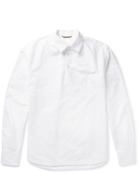Barena Slim Fit Cotton Oxford Shirt