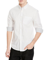 Kenneth Cole New York Slim Fit Patterned Sportshirt